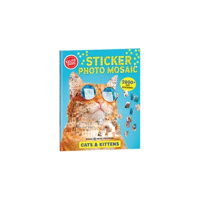 Sticker Photo Mosaic: Cats & Kittens - (Paperback)