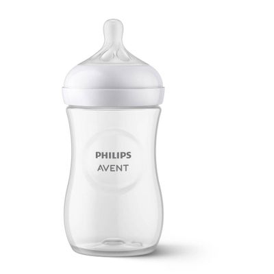 Philips Avent Natural Baby Bottle with Natural Response Nipple - Clear
