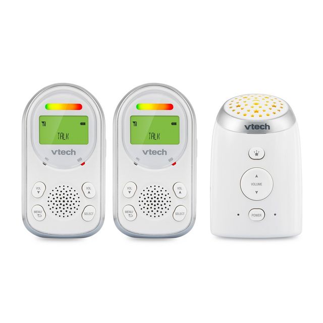 VTech 2 Parent Digital Audio Monitor with Ceiling Night Light - TM8212-2