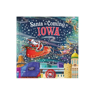 Santa Is Coming to Iowa - (Santa Is Coming...) 3rd Edition by Steve Smallman (Hardcover)