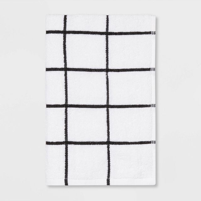 Everyday Hand Towel Black - Room Essentials™