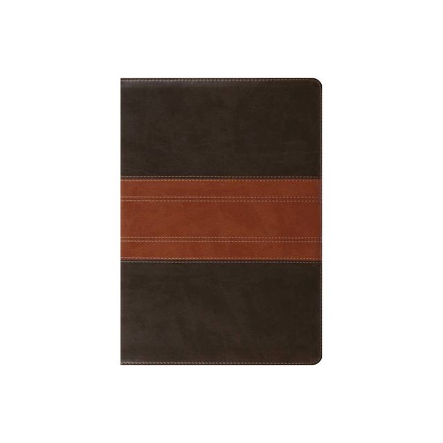 Study Bible-ESV-Trail Design - (Leather Bound)