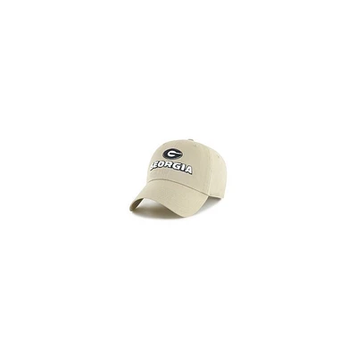 NCAA Georgia Bulldogs Relaxed Fit Hat - Khaki