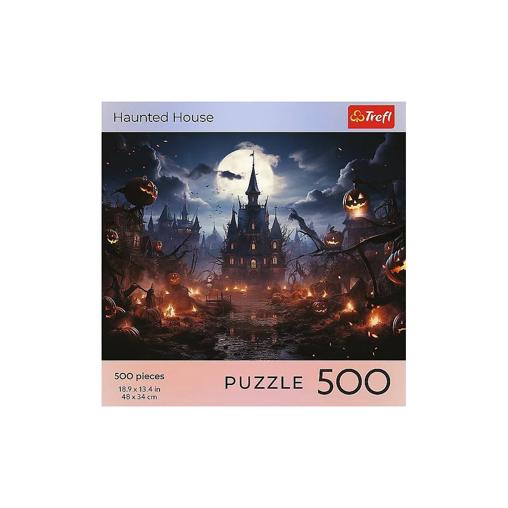 Trefl Halloween Haunted House Jigsaw Puzzle 500pc