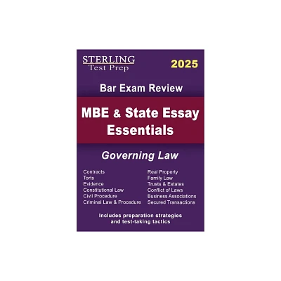 MBE and State Essay Essentials - by Sterling Test Prep (Paperback)