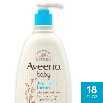 Aveeno Baby Daily Moisture Body Lotion for Delicate Skin with Natural Colloidal Oatmeal & Dimethicone