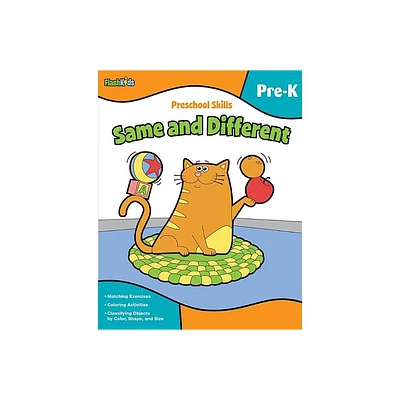 Preschool Skills: Same and Different (Flash Kids Preschool Skills) - (Paperback)