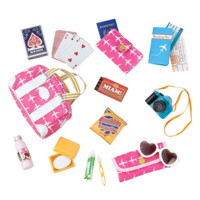 Our Generation Bon Voyage Travel Accessory Set