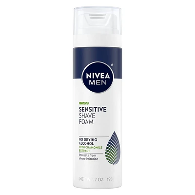 NIVEA Men Sensitive Skin Shaving Gel with Vitamin E - 7oz