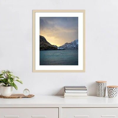 Amanti Art 21x25 The Morning Glow II by Danny Head Wood Framed Wall Art Print