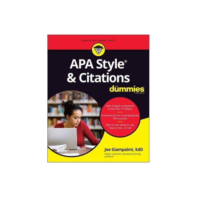 APA Style & Citations for Dummies - Annotated by Joe Giampalmi (Paperback)