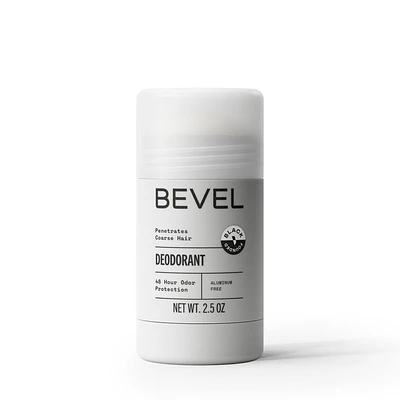 BEVEL Mens Deodorant - Aluminum Free Deodorant, No Streaks, 48+ Hour Protection - 2.5oz