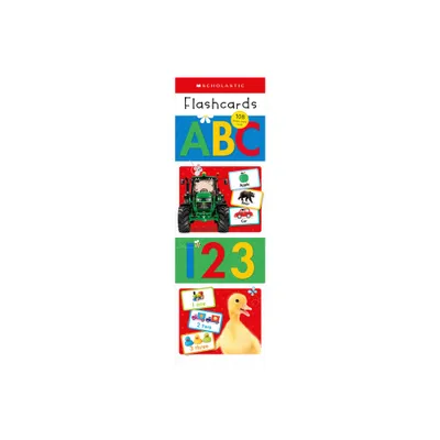 ABC & 123 Flashcard Double Pack: Scholastic Early Learners (Flashcards) - (Hardcover)