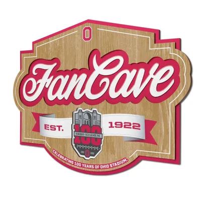 NCAA Ohio State Buckeyes Fan Cave Sign