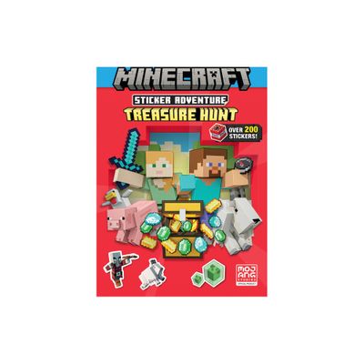 Minecraft Sticker Adventure: Treasure Hunt (Minecraft) - by Random House (Paperback)