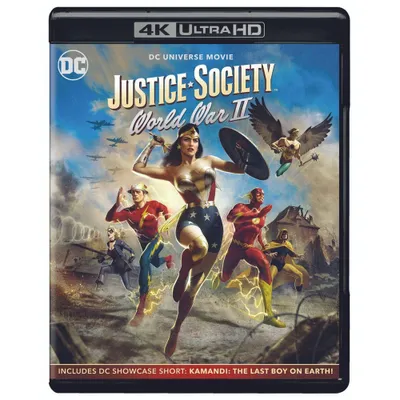 Justice Society: World War II (4K/UHD + Blu-ray + Digital)(2021)