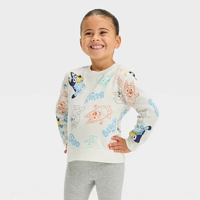 Toddler Bluey Fleece Pullover