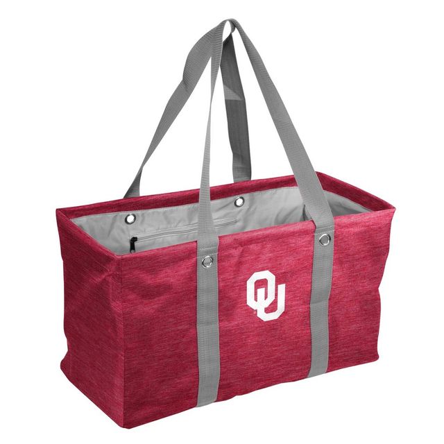 NCAA Oklahoma Sooners Crosshatch Picnic Caddy