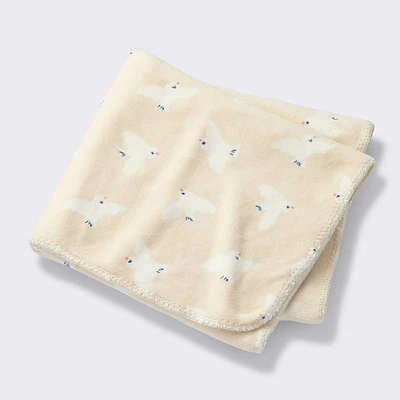 Plush Baby Blanket - Birds - Cloud Island