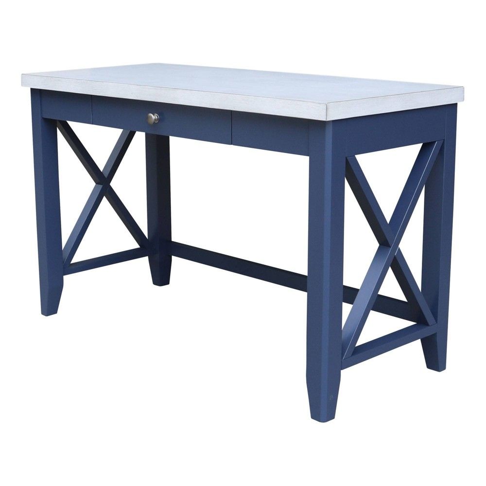 blue desk target