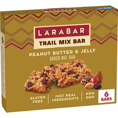 Larabar Peanut Butter & Jelly Trail Mix Bar - 6.35oz/6ct