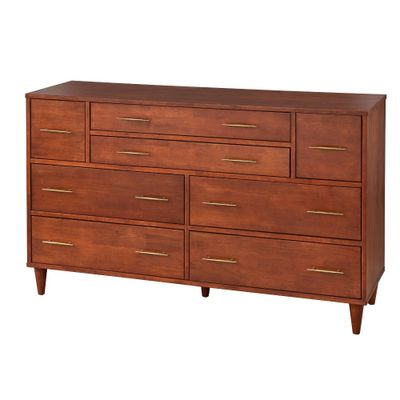 Ana 8 Drawer Dresser - Lifestorey: Mid-Century Modern, & Veneer