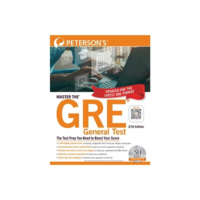 Master The(tm) Gre(r) General Test - 27th Edition by Petersons (Paperback)