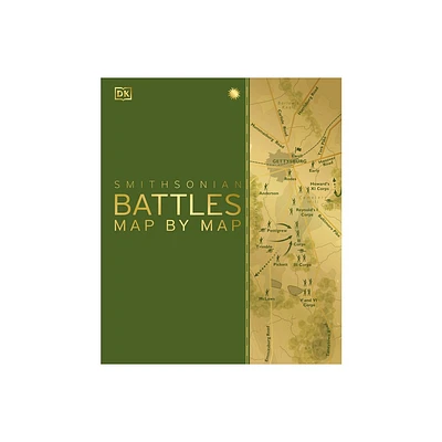 Battles Map by Map - (DK History Map by Map) by DK (Hardcover)