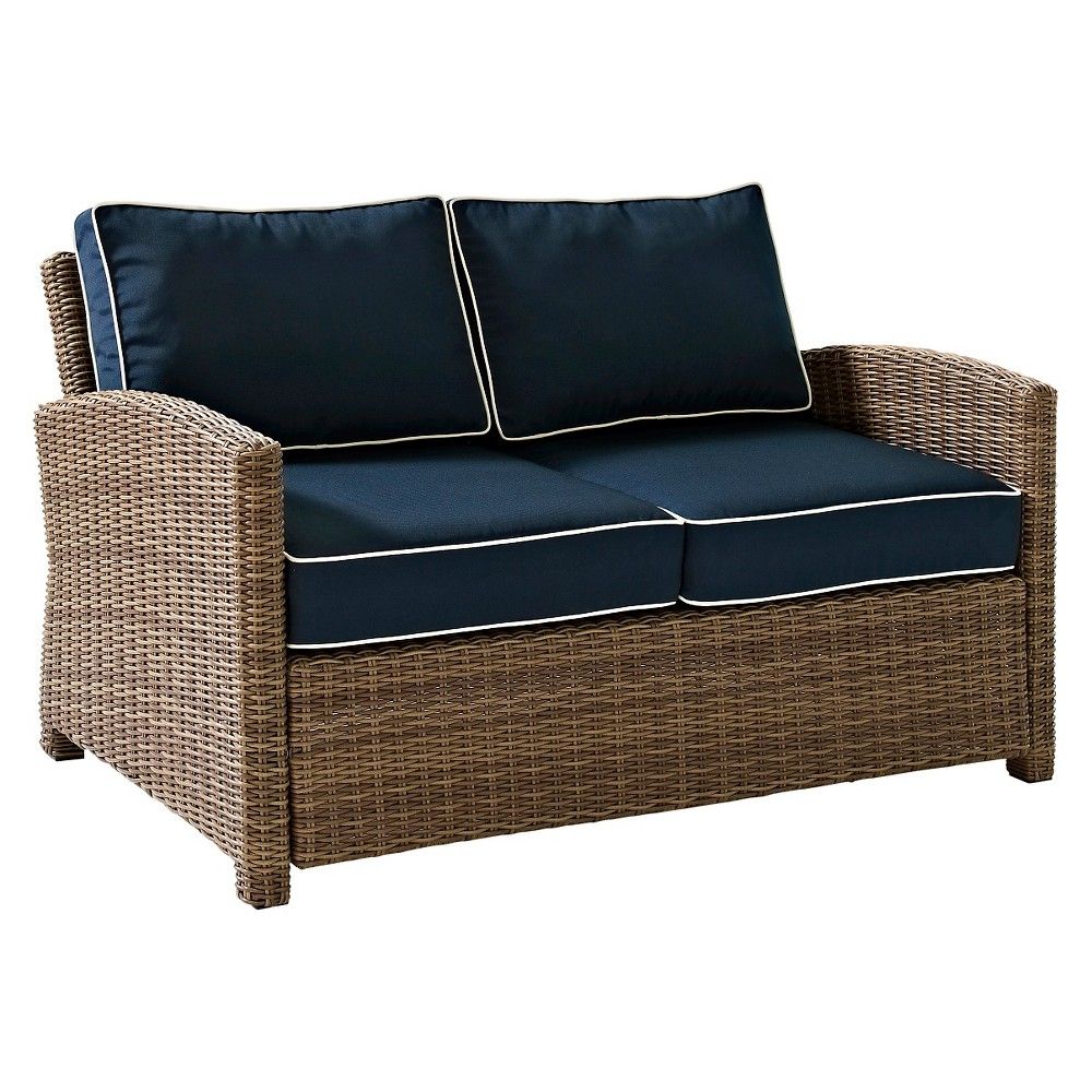 target outdoor wicker loveseat