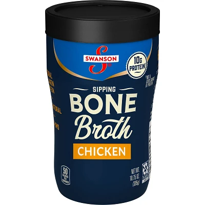 Swanson Sipping Chicken Bone Broth - 10.75oz