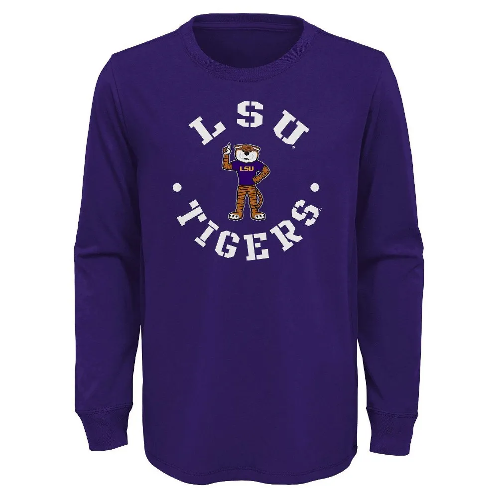 NCAA SU Tigers Boys ong Sleeve T-Shirt