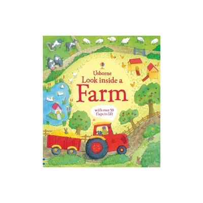 Look Inside a Farm - by Katie Daynes (Board Book)