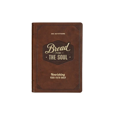 Devotional Bread for the Soul - (Leather Bound)