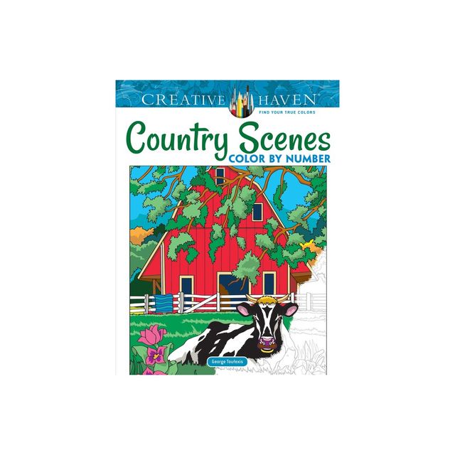 Creative Haven Winter Scenes Coloring Book (Adult Coloring Books