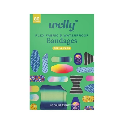 Welly Variety Pack Bandages - 80ct