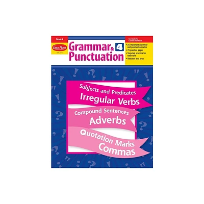 Grammar & Punctuation, Grade 4 Teacher Resource - by Evan-Moor Educational Publishers (Paperback)