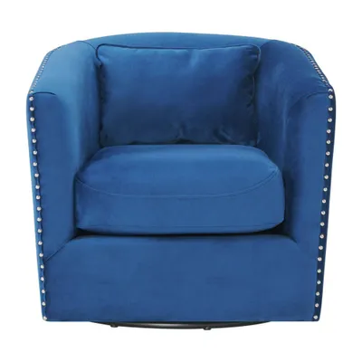 Zola Swivel Chair  - Picket House Furnishings: Upholstered Occasional Chair for Living Room & Bedroom