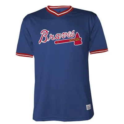 Mlb Atlanta Braves Women's Short Sleeve V-neck T-shirt : Target