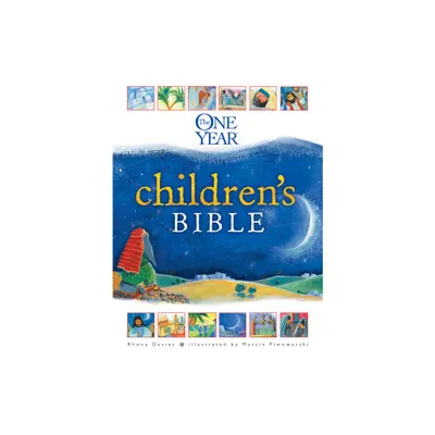 The One Year Childrens Bible - by Rhona Davies (Hardcover)