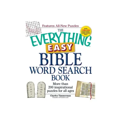 The Everything Easy Bible Word Search Book - (Everything(r)) by Charles Timmerman (Paperback)