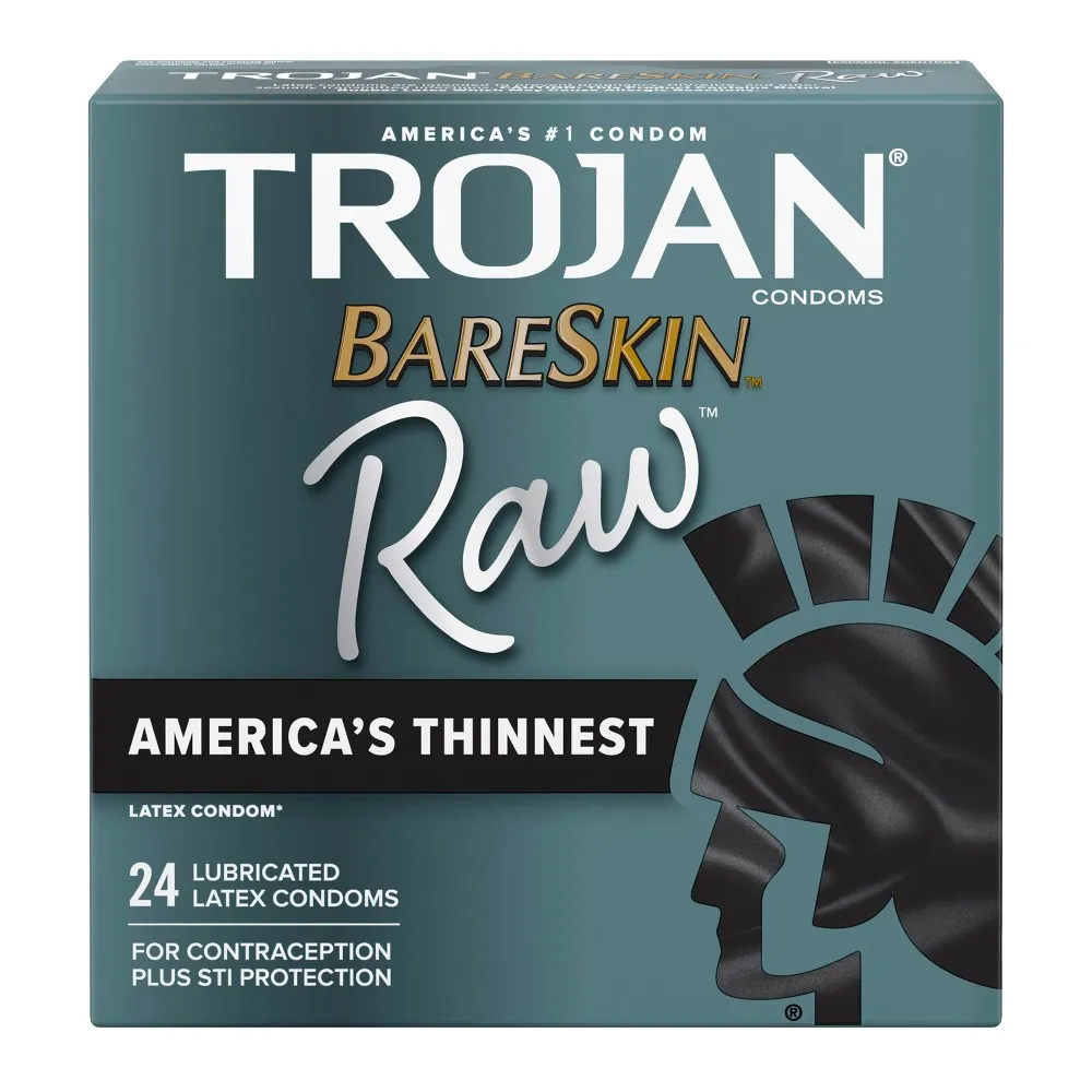 Trojan BareSkin Raw Condoms - 24ct | The Market Place