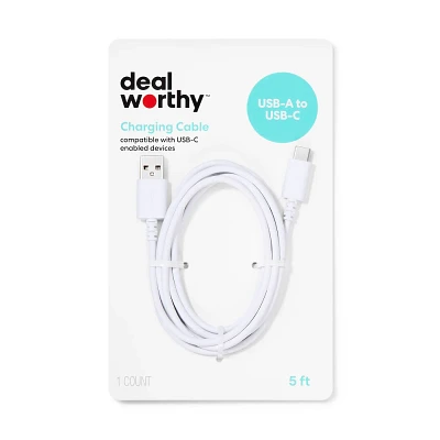 5 USB-A to USB-C Cable