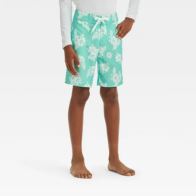 Boy Floral Swim Short