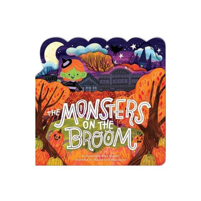 The Monsters on the Broom - by Annemarie Riley Guertin (Board Book)