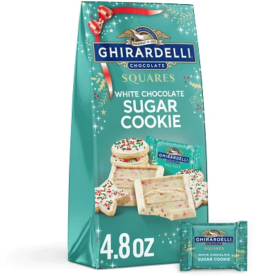 Ghirardelli White Chocolate Sugar Cookie Squares - 4.8oz