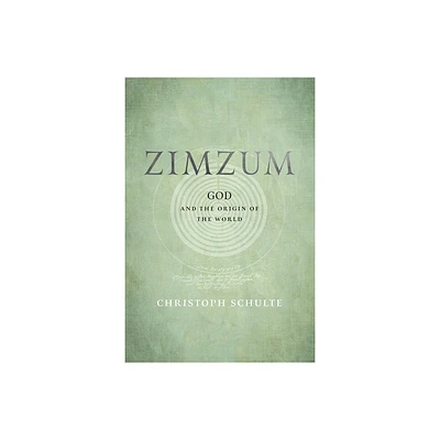 Zimzum - (Jewish Culture and Contexts) by Christoph Schulte (Hardcover)