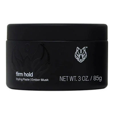 Black Wolf Hair Styling Paste for Thick and Curly Hair - High Hold