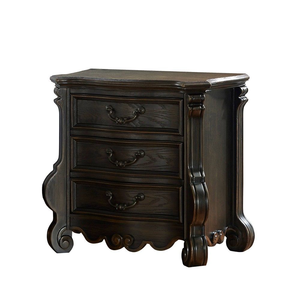 silver nightstand target