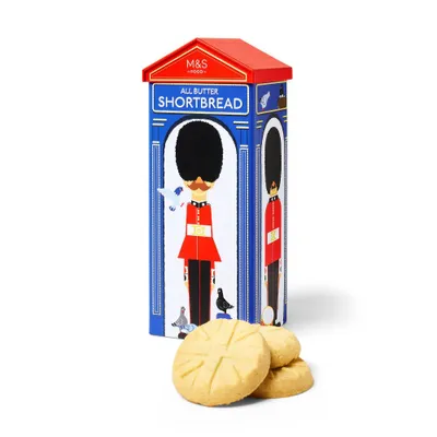 M&S Sentry Shortbread Tin - 6.35oz