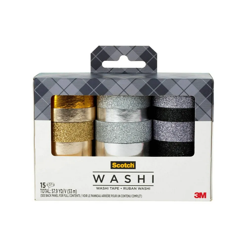 Scotch 15pk Washi Tape